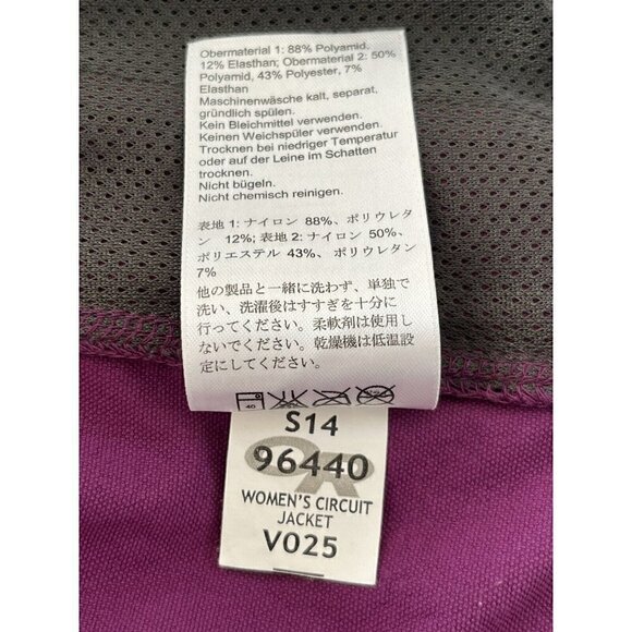 Outdoor Research Womens Sz S Circuit Jacket Raspberry Purple - Picture 6 of 11
